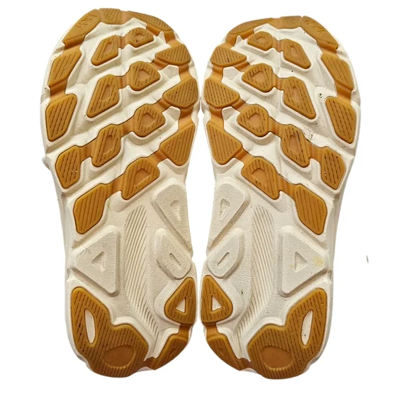 Hoka Clifton 9 Size 8 Women Run Walk Sneaker Pink Sandstone Cream - Picture 9 of 9